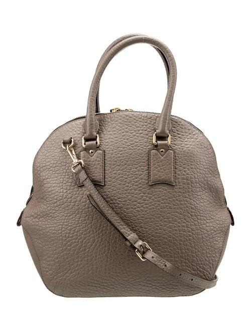 Burberry Leather Top Handle Bag