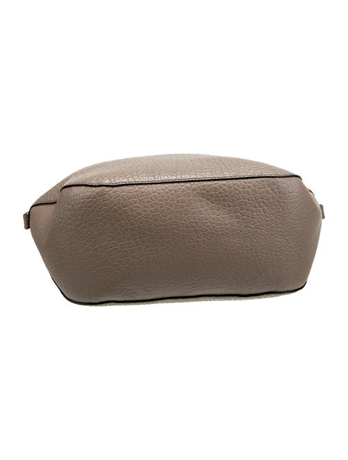 Burberry Leather Top Handle Bag