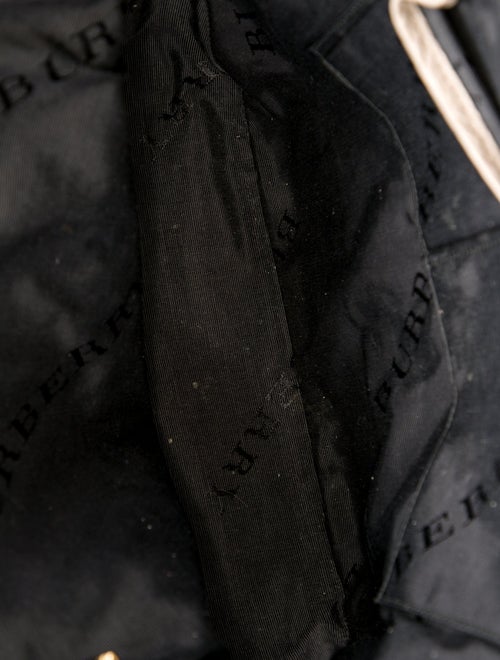 Burberry Leather Top Handle Bag