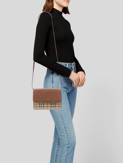 Burberry Haymarket Check Belt Bag