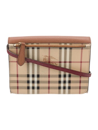 Burberry Haymarket Check Belt Bag