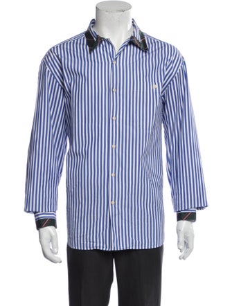 Burberry Striped Long Sleeve Shirt