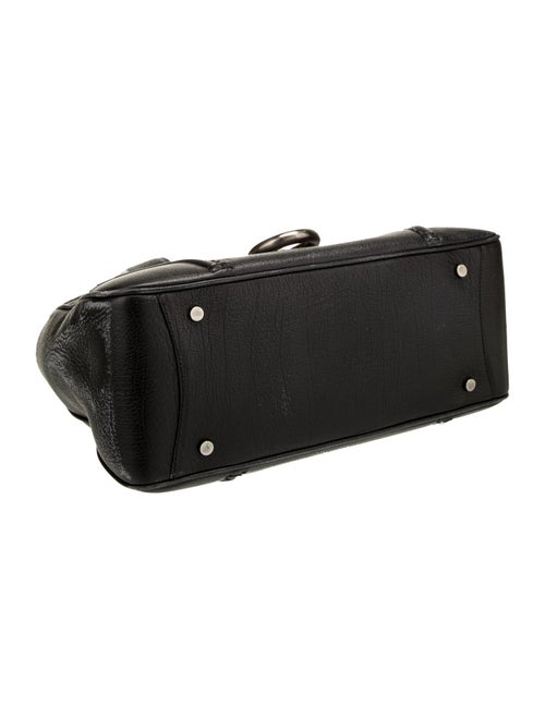 Burberry Leather Top Handle Bag