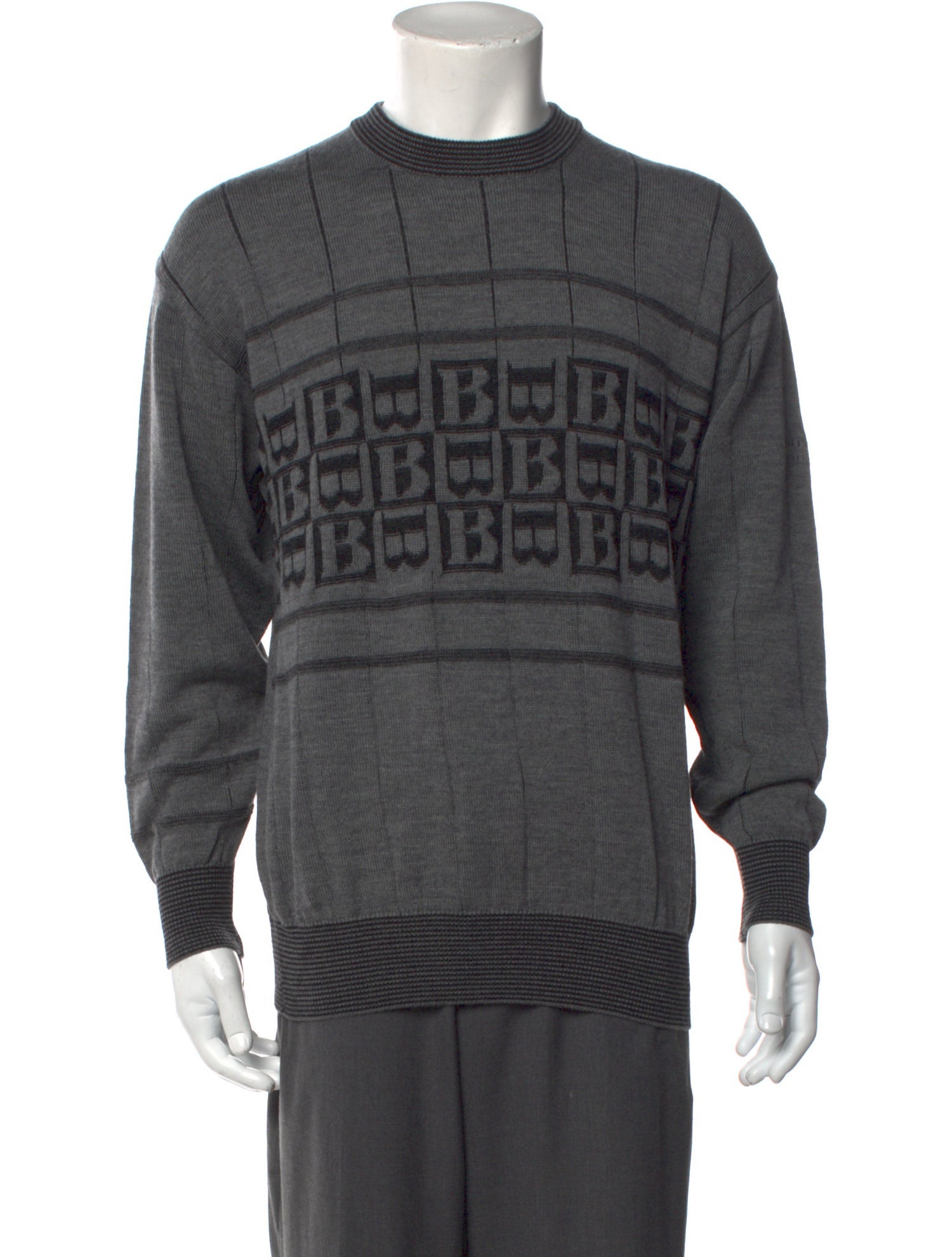 Burberry's Wool Graphic Print Pullover