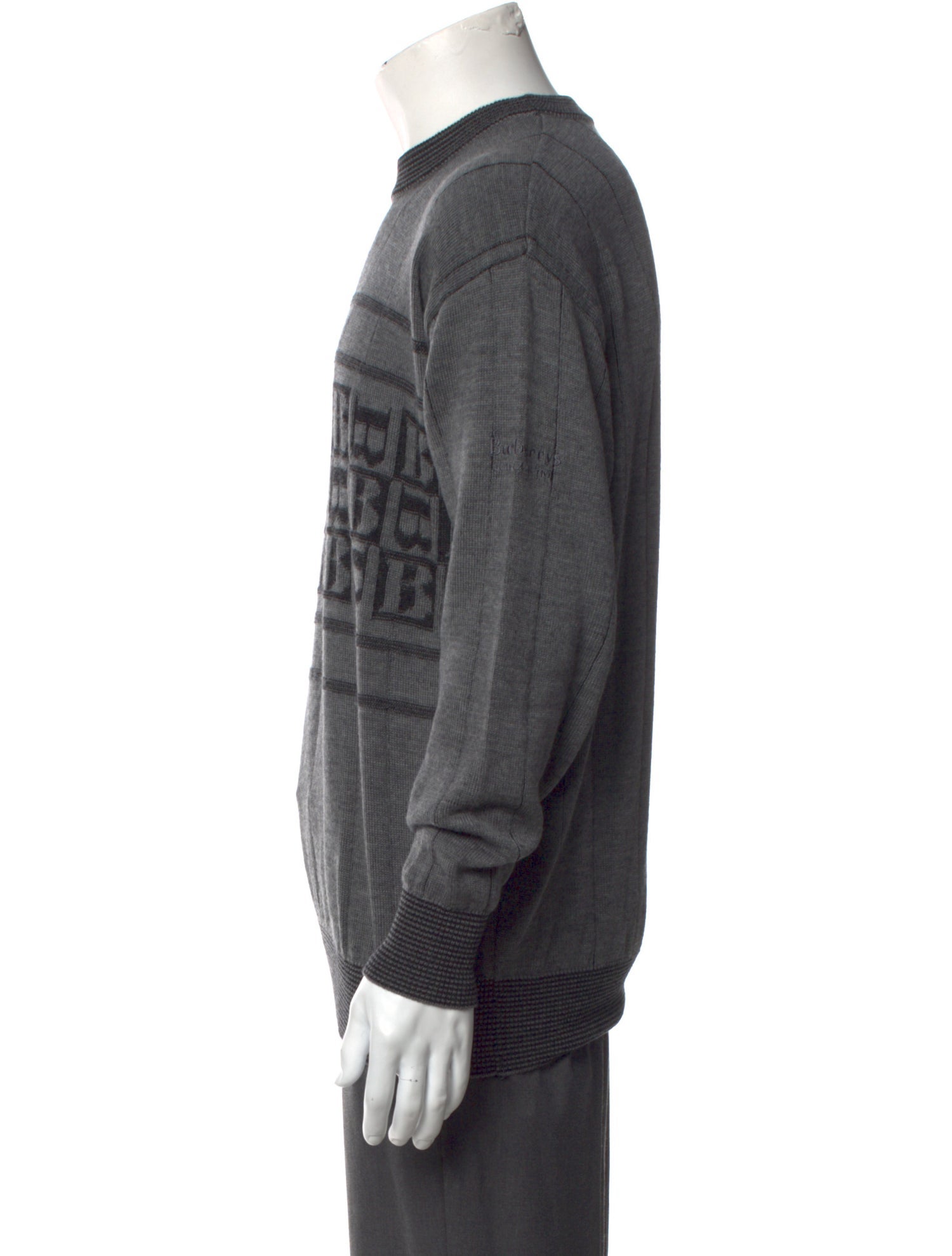 Burberry's Wool Graphic Print Pullover