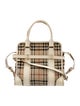 Burberry Haymarket Check Top Handle Bag