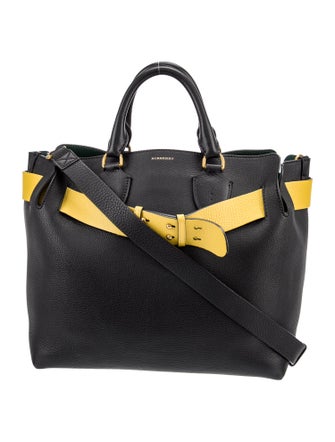 Burberry Leather Belt Tote
