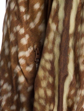Burberry Nylon Animal Print Jacket