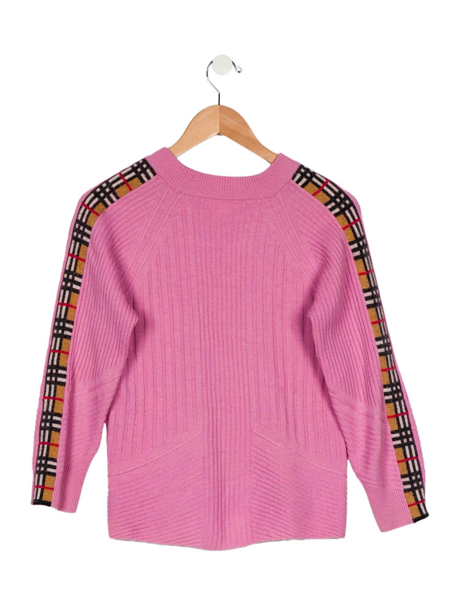 Burberry Kids Girls' Printed Wool Sweater