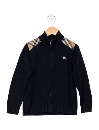 Burberry Toddler Boy's Zip Sweater