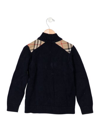 Burberry Toddler Boy's Zip Sweater