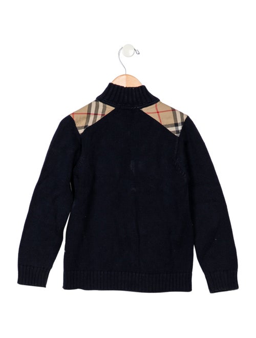 Burberry Toddler Boy's Zip Sweater
