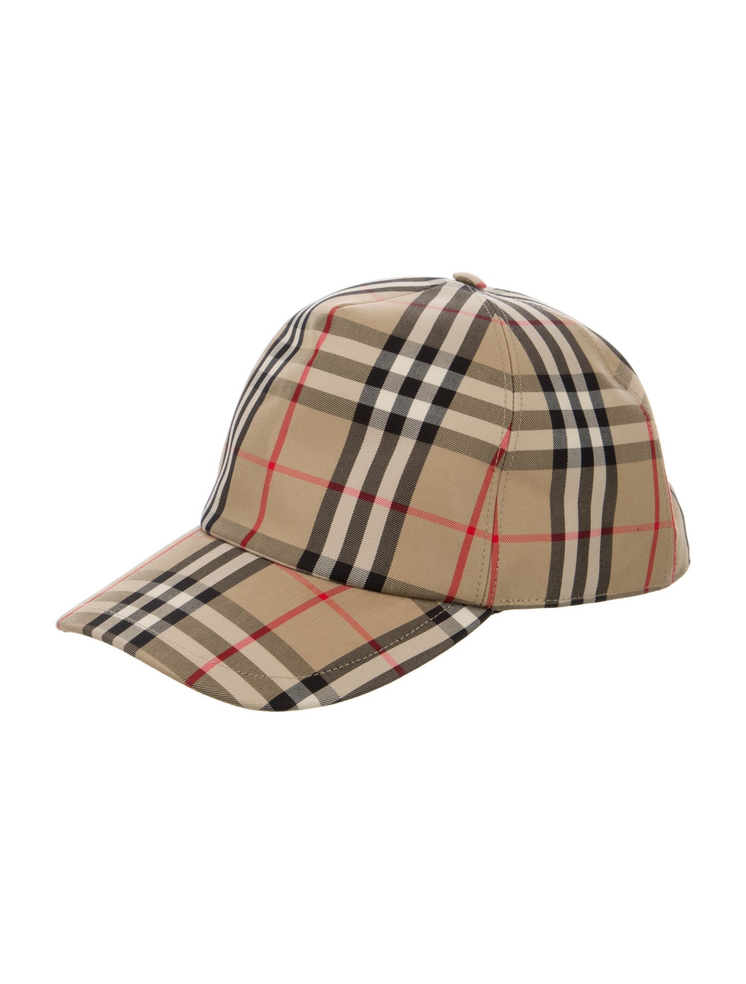 Burberry Nova Check Patterned Cap