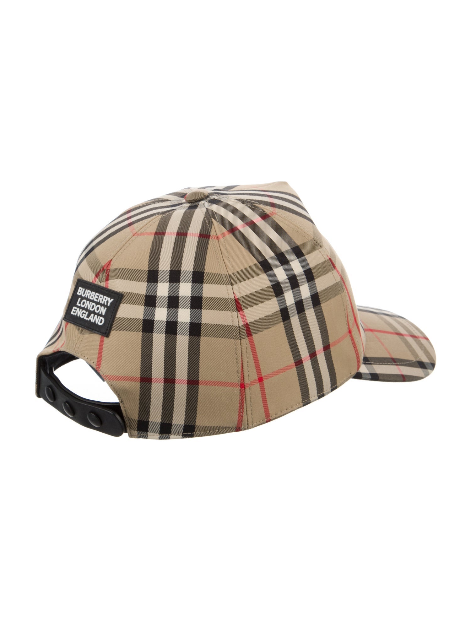 Burberry Nova Check Patterned Cap