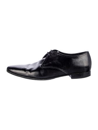 Burberry Leather Derby Shoes
