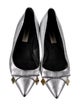 Burberry Leather Bow Accents Ballet Flats