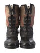Burberry Rubber Printed Rain Boots