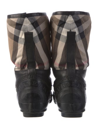 Burberry Rubber Printed Rain Boots