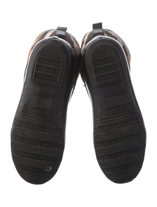 Burberry Rubber Printed Rain Boots