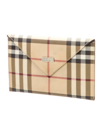 Burberry Nova Check Clutch