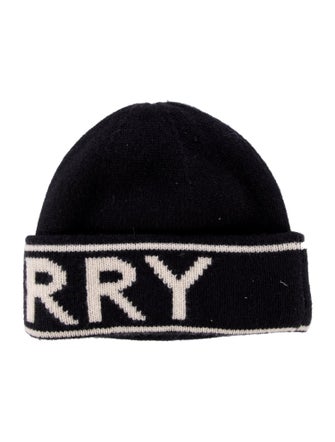 Burberry Cashmere Logo Knit Beanie