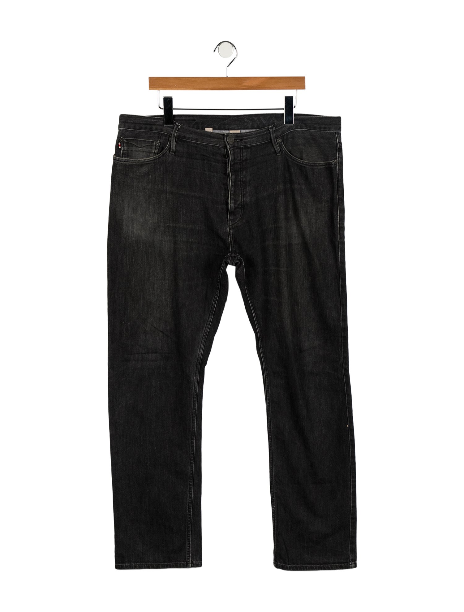 Burberry Brit High-Rise Wide Leg Jeans