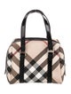 Burberry Super Nova Check Boston Small