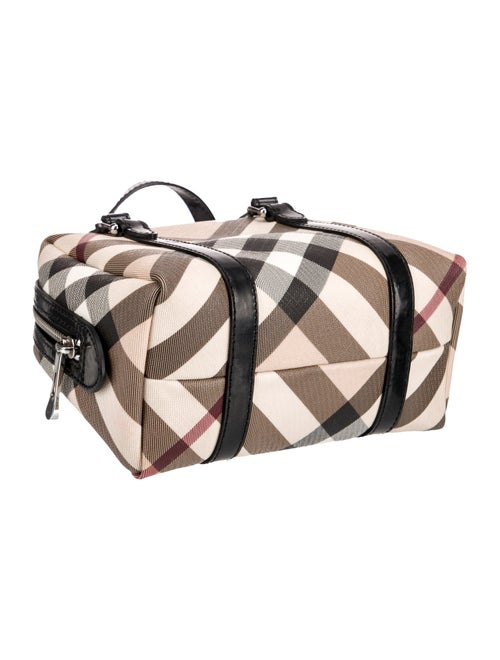 Burberry Super Nova Check Boston Small
