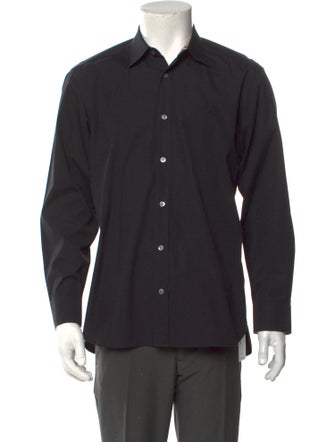 Burberry Nova Check Pattern Long Sleeve Shirt