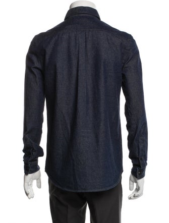 Burberry Long Sleeve Denim Shirt