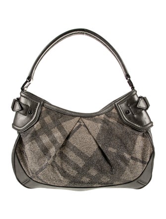 Burberry Super Nova Check Shoulder Bag