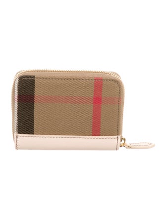 Burberry House Check Pattern Wallet