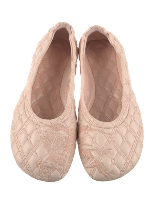 Burberry Leather Ballet Flats