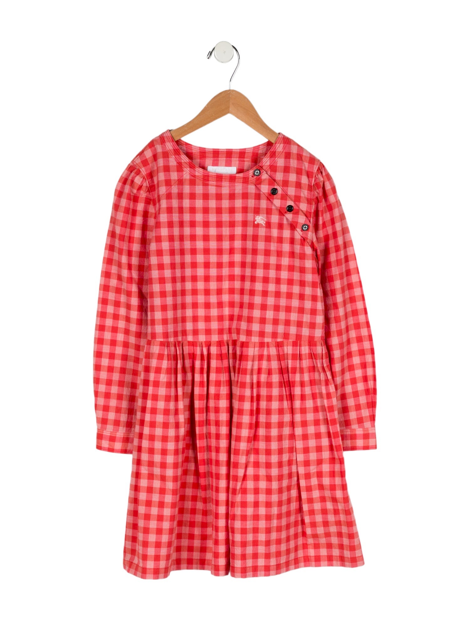 Burberry Girls' Printed Long Sleeve Dress