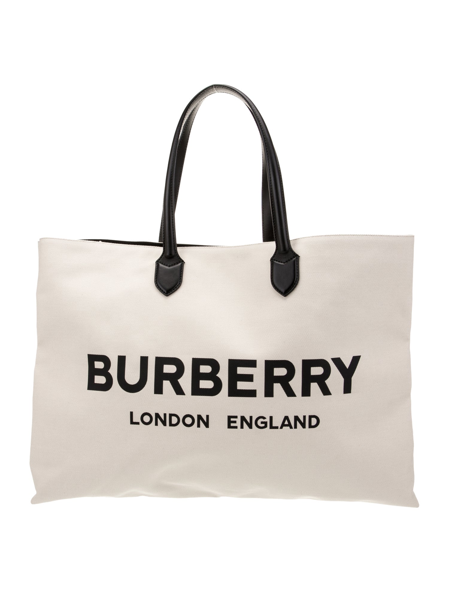 Burberry Canvas Lewes Tote