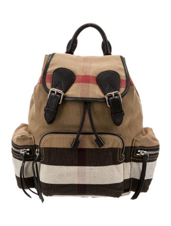 Burberry Canvas Bucket Bag