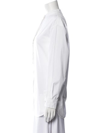 Burberry Mock Neck Long Sleeve Tunic