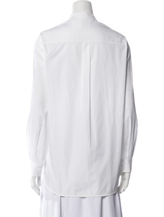 Burberry Mock Neck Long Sleeve Tunic