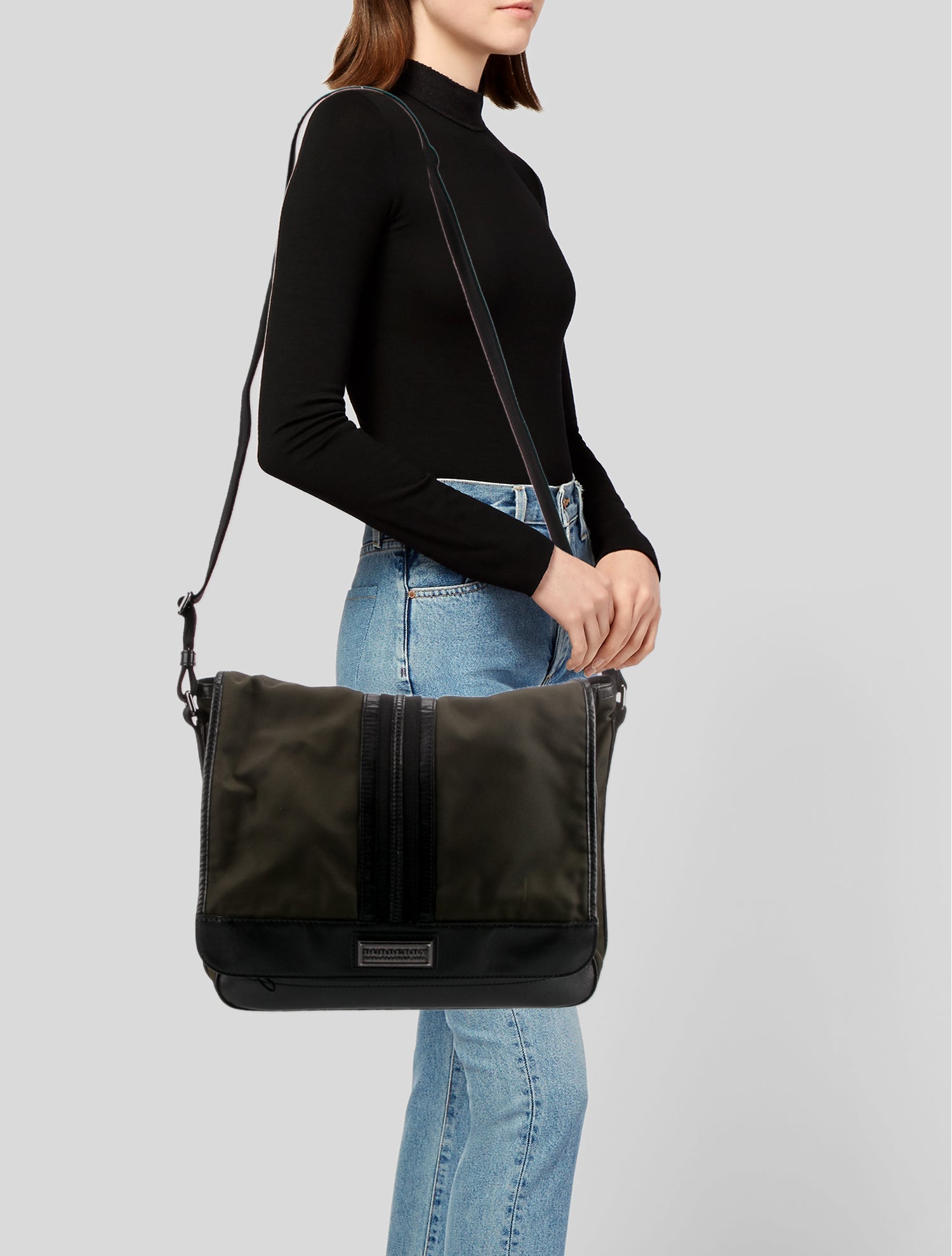 Burberry Nylon Messenger Bag