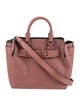 Burberry Leather Top Handle Bag