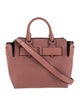 Burberry Leather Top Handle Bag