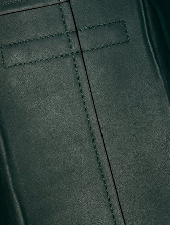 Burberry Leather Top Handle Bag