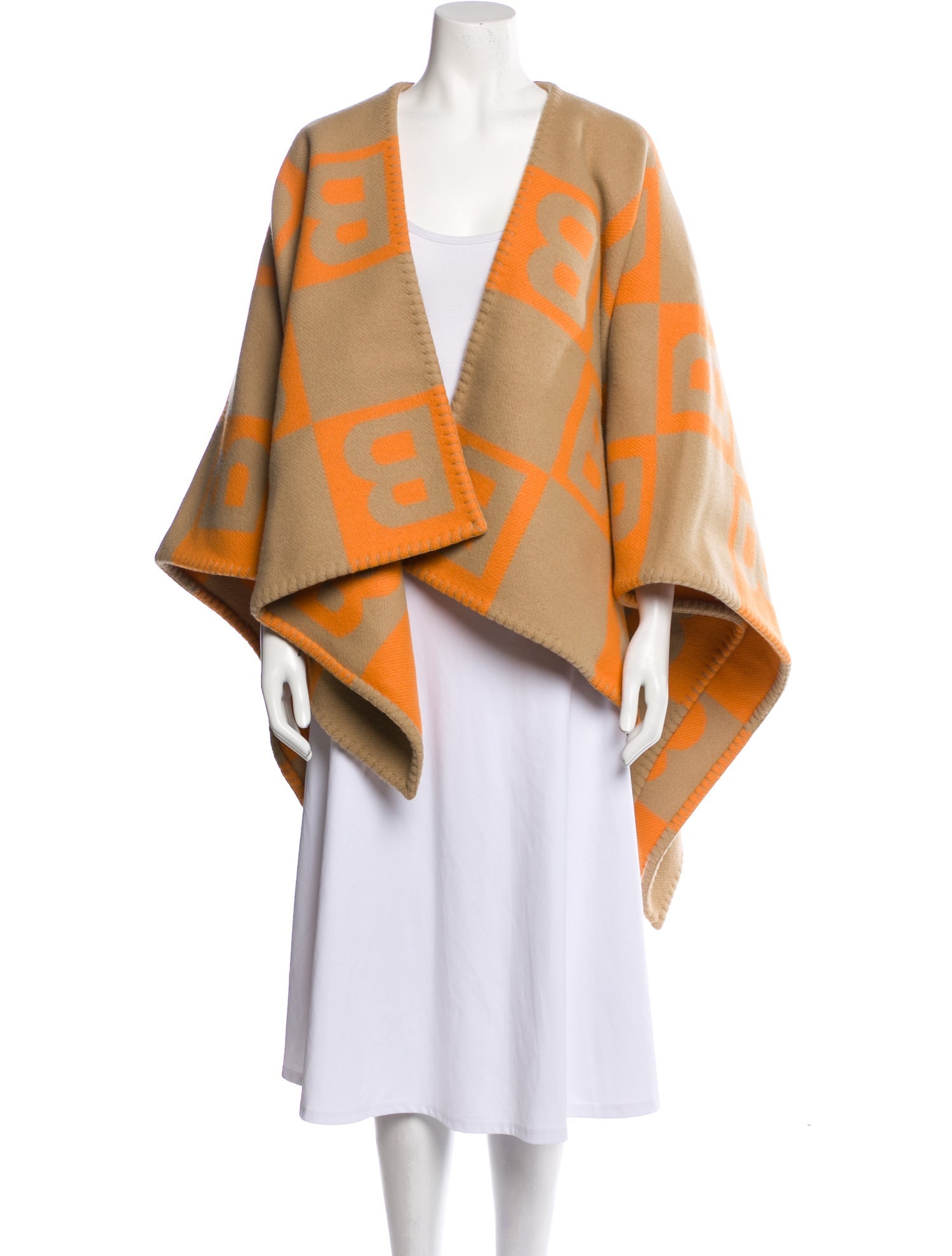 Burberry Wool Printed Shawl
