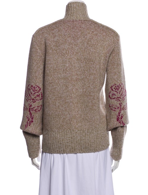 Burberry Wool Mock Neck Sweater