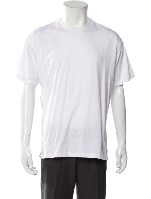 Burberry Nova Check Pattern Crew Neck T-Shirt