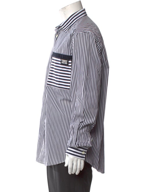 Burberry Striped Long Sleeve Shirt