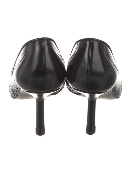 Burberry Exploded Check Pattern Patent Leather Pumps