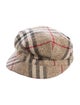 Burberry Wool House Check Newsboy Cap