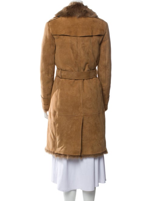 Burberry Shearling Faux Fur Coat