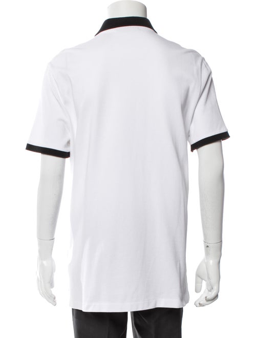 Burberry Striped Collar Polo Shirt